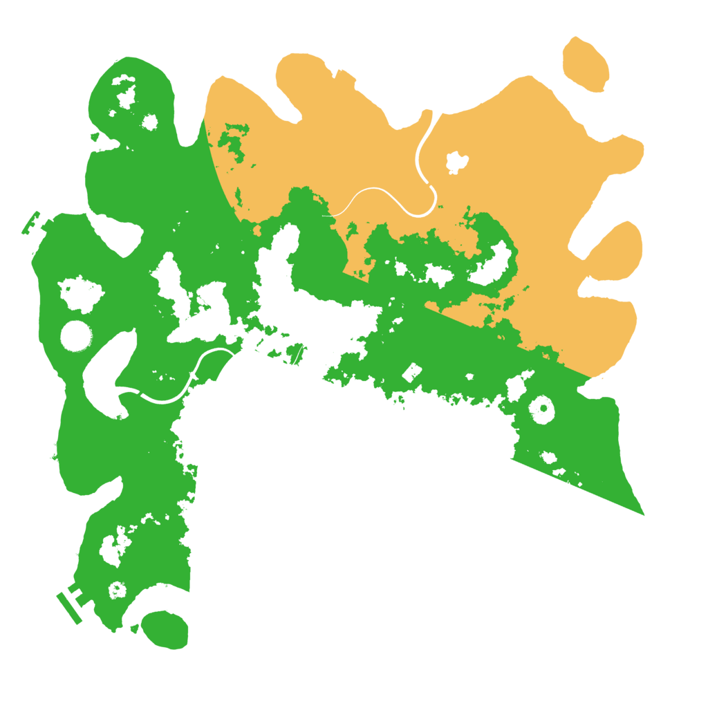 Biome Rust Map: Procedural Map, Size: 4000, Seed: 578115482