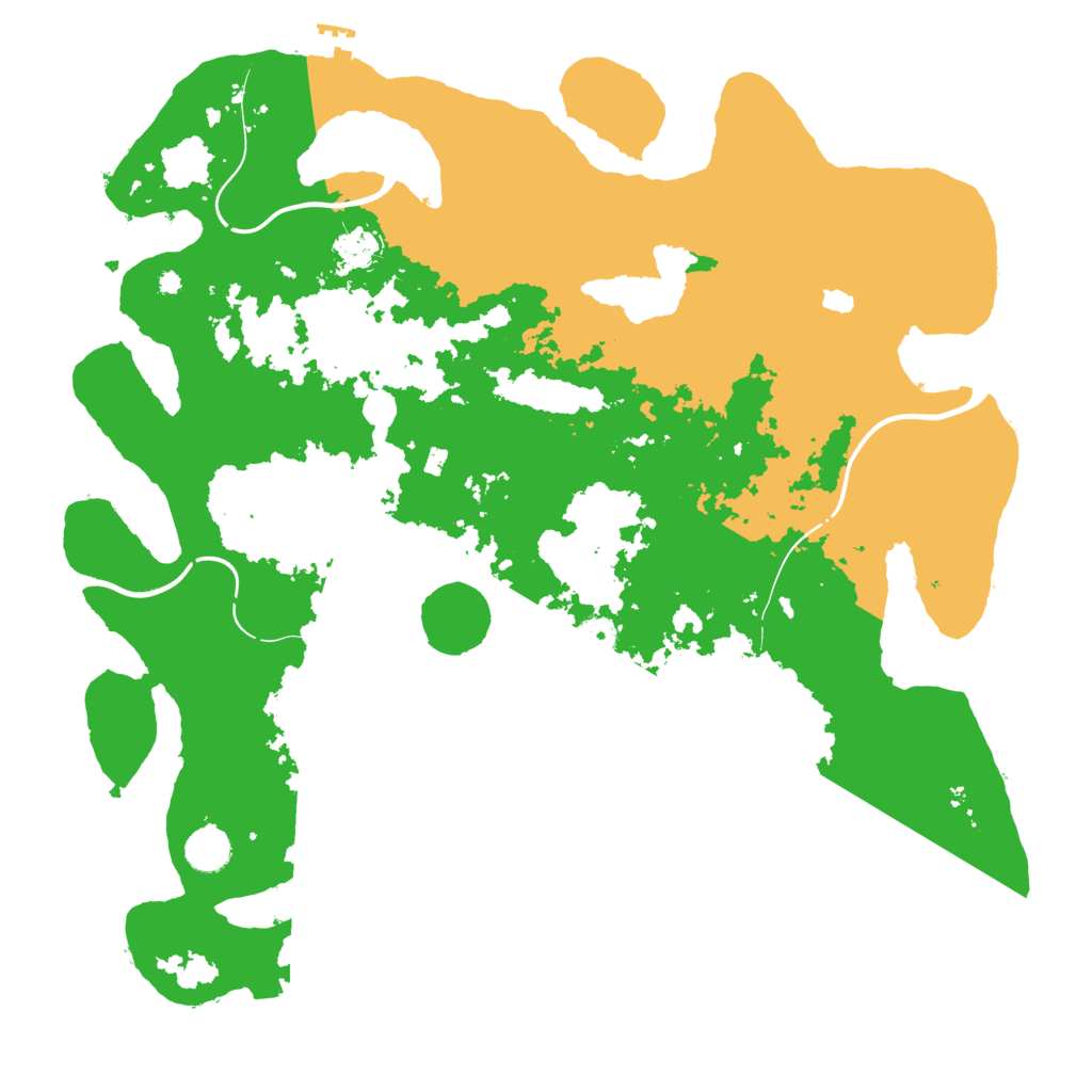 Biome Rust Map: Procedural Map, Size: 4250, Seed: 63809
