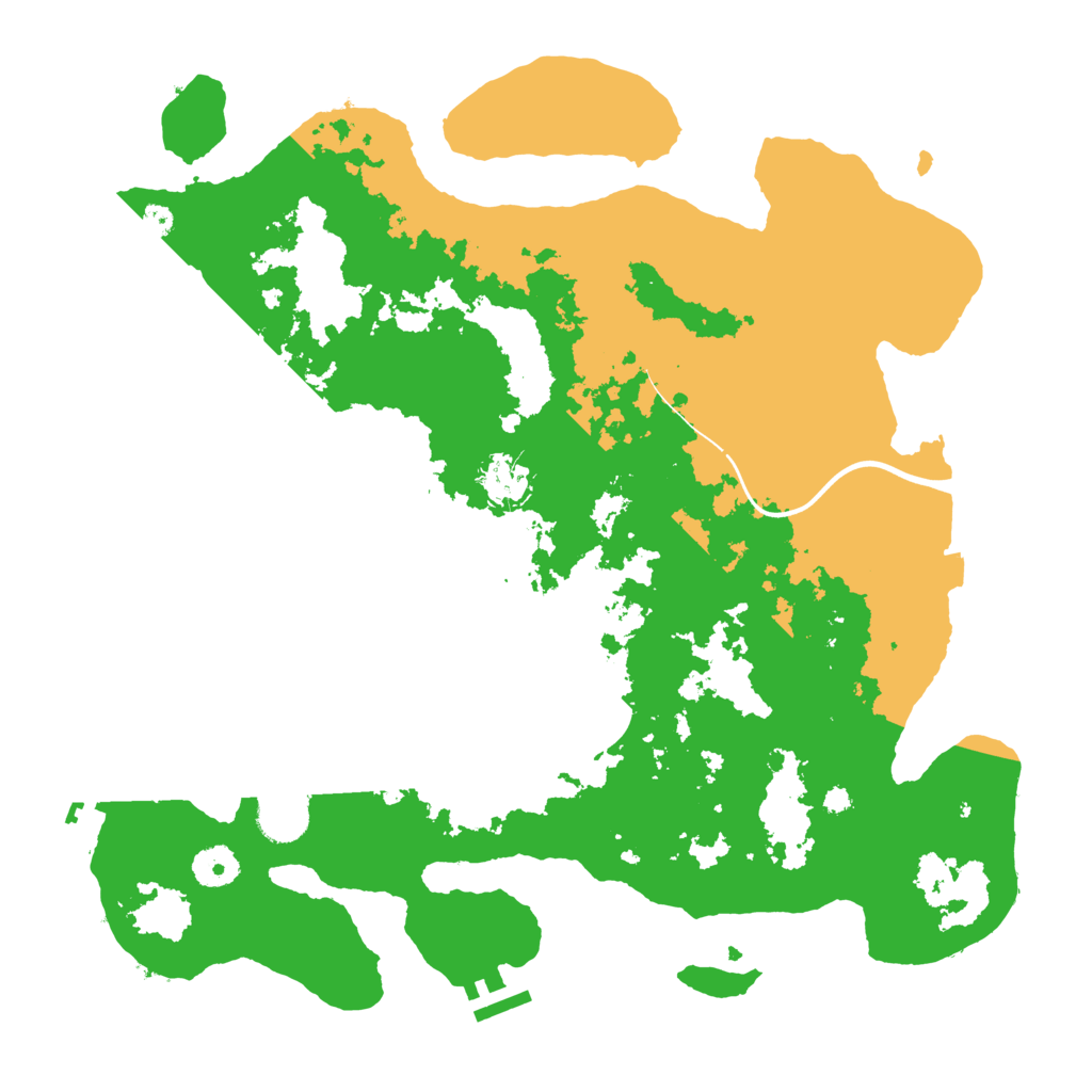 Biome Rust Map: Procedural Map, Size: 3750, Seed: 1856321422