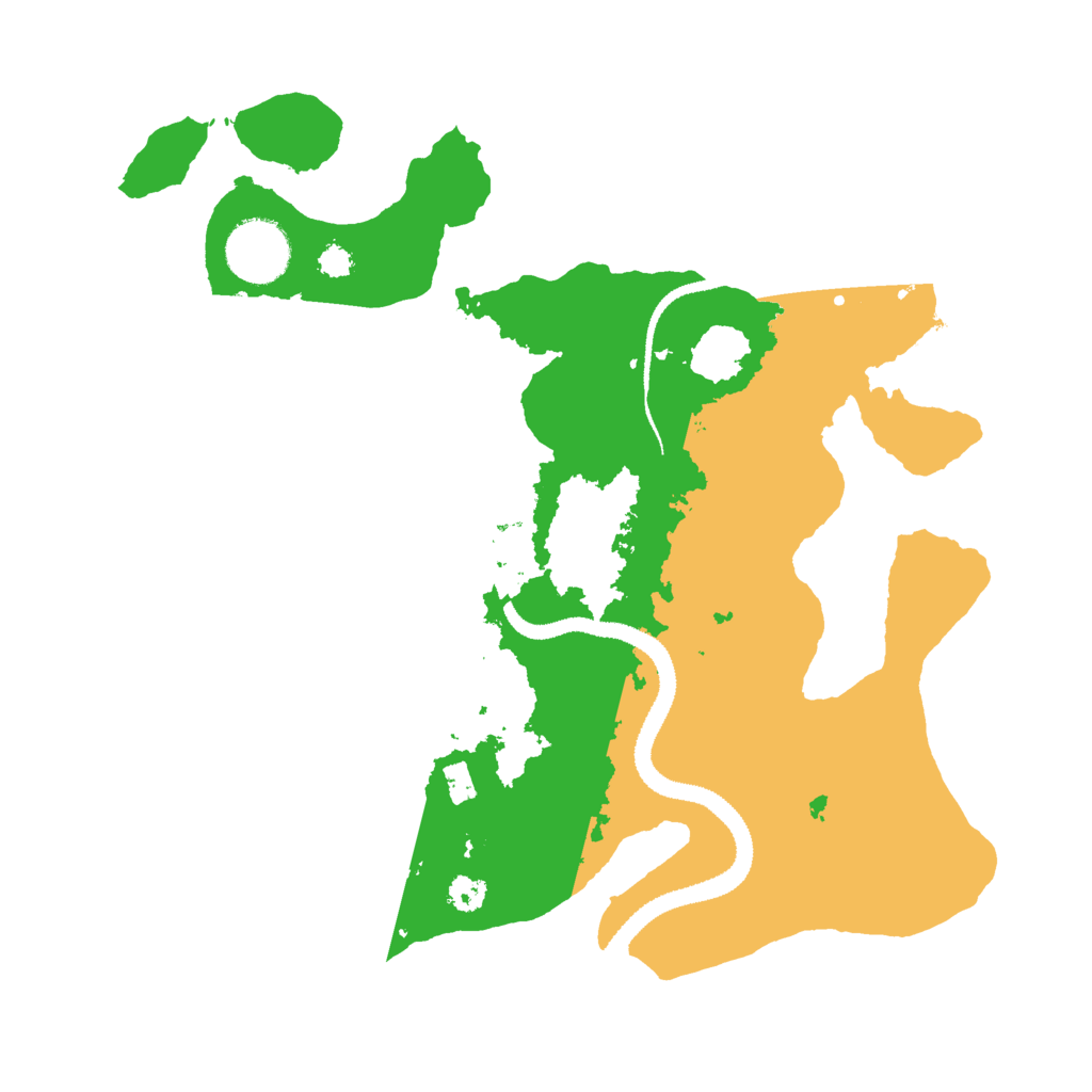 Biome Rust Map: Procedural Map, Size: 3000, Seed: 1919533164