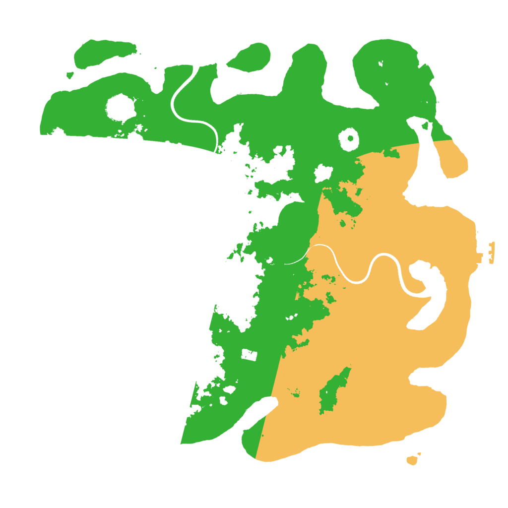 Biome Rust Map: Procedural Map, Size: 3500, Seed: 1919533164