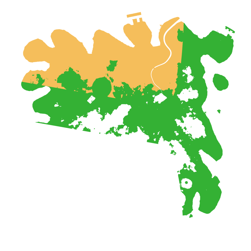 Biome Rust Map: Procedural Map, Size: 3500, Seed: 186117375