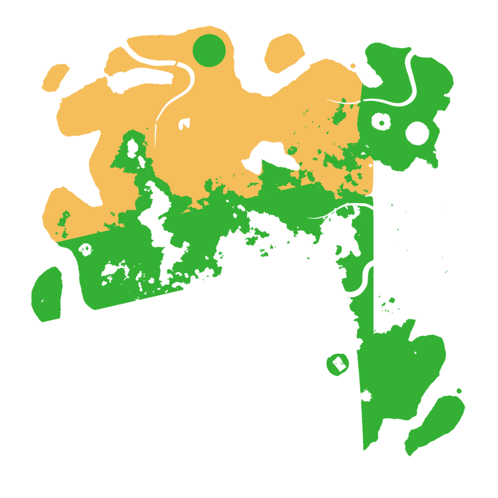 Biome Rust Map: Procedural Map, Size: 4000, Seed: 780757876