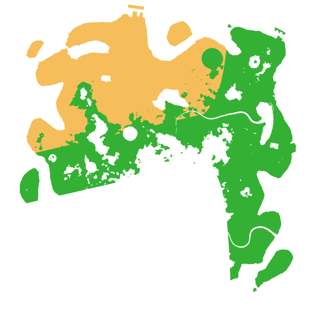 Biome Rust Map: Procedural Map, Size: 4000, Seed: 780757876