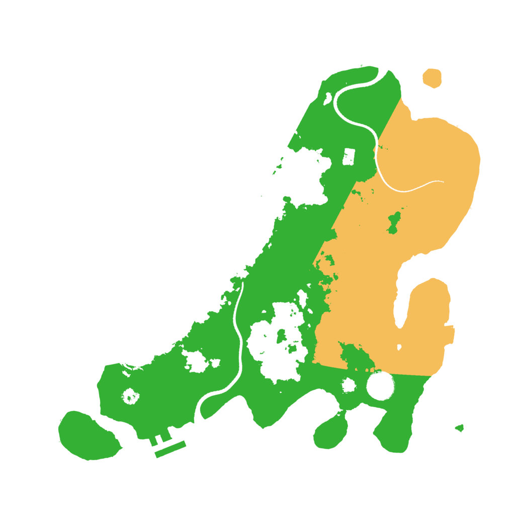 Biome Rust Map: Procedural Map, Size: 3250, Seed: 1912509782