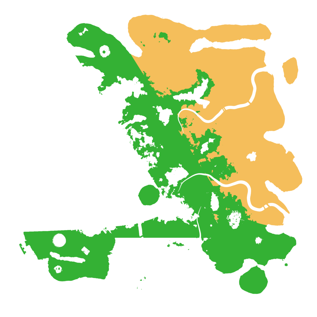 Biome Rust Map: Procedural Map, Size: 4250, Seed: 1138956030