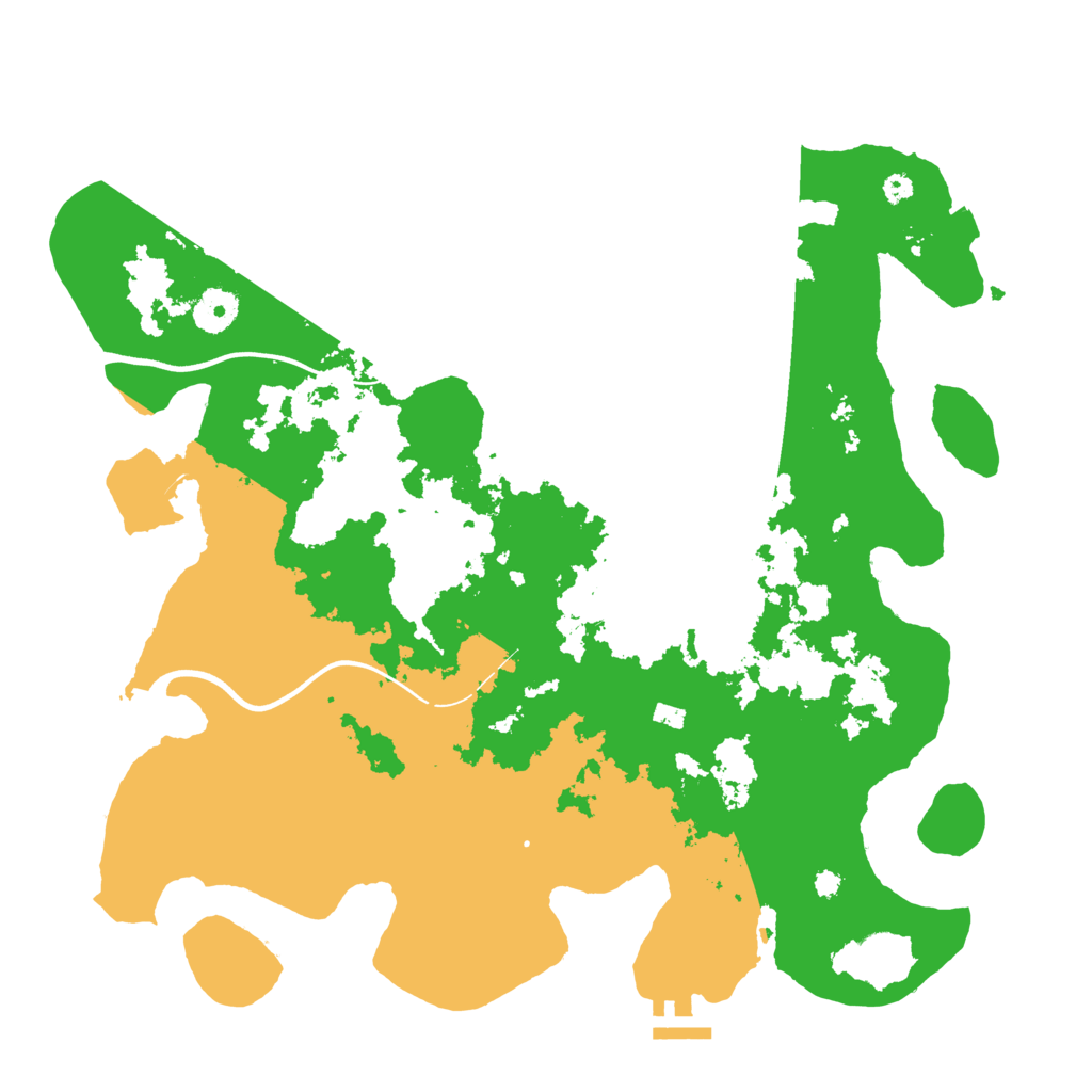 Biome Rust Map: Procedural Map, Size: 3750, Seed: 199372251