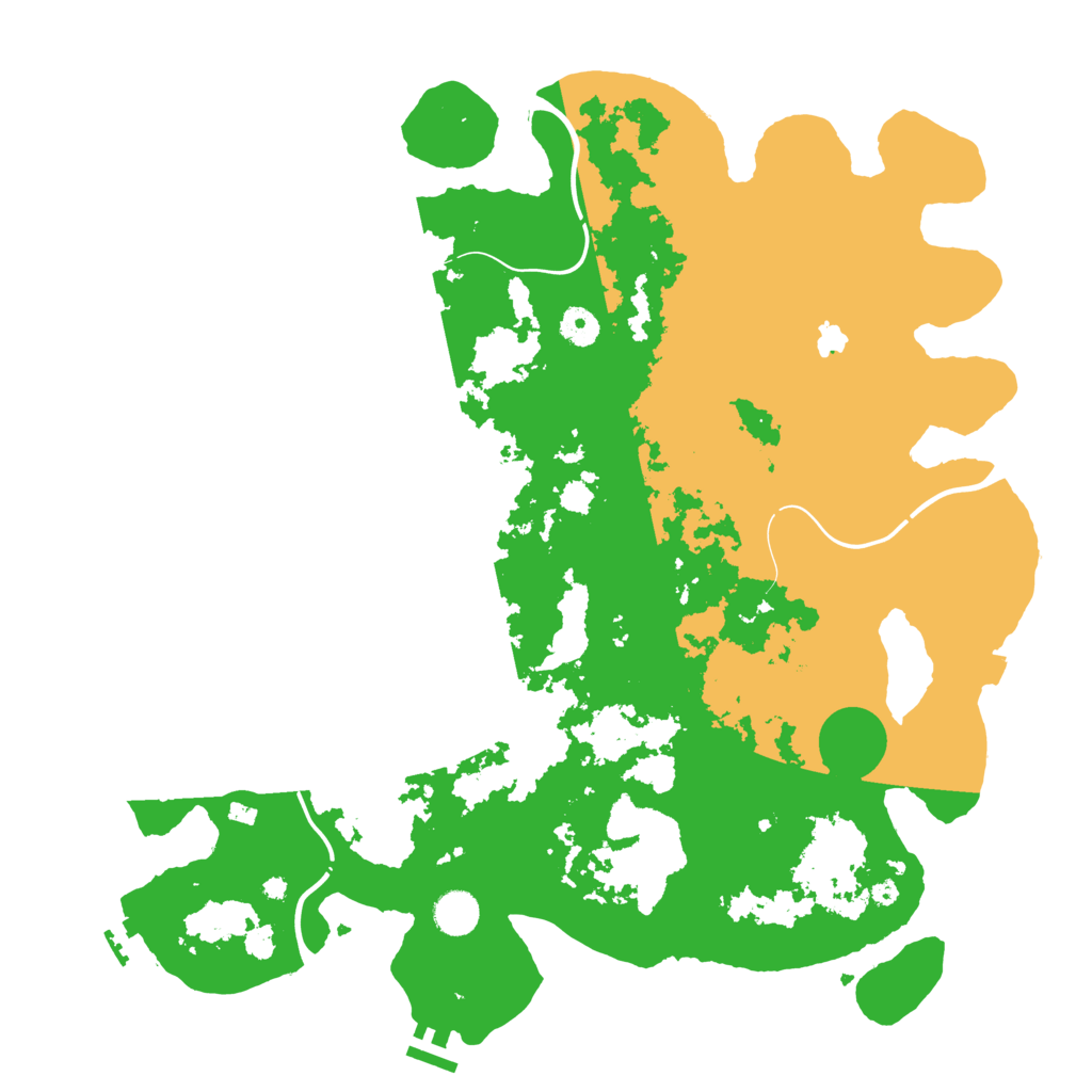 Biome Rust Map: Procedural Map, Size: 4250, Seed: 1369789476