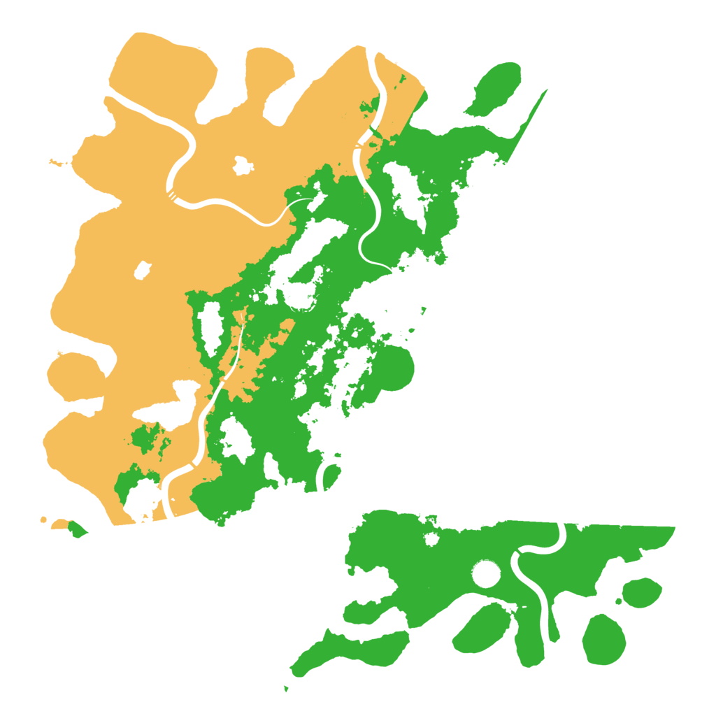 Biome Rust Map: Procedural Map, Size: 4500, Seed: 1365768402