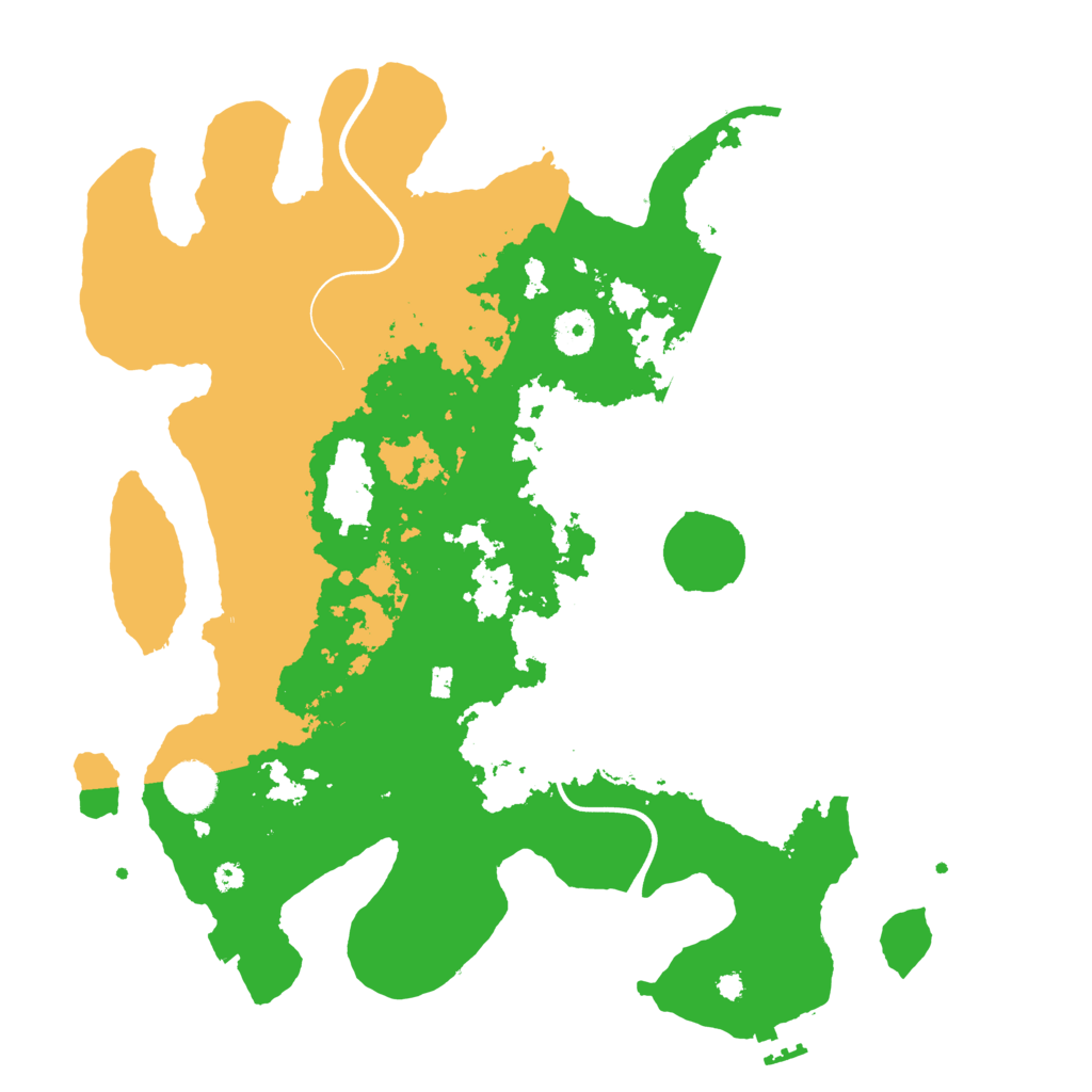 Biome Rust Map: Procedural Map, Size: 3750, Seed: 380900324
