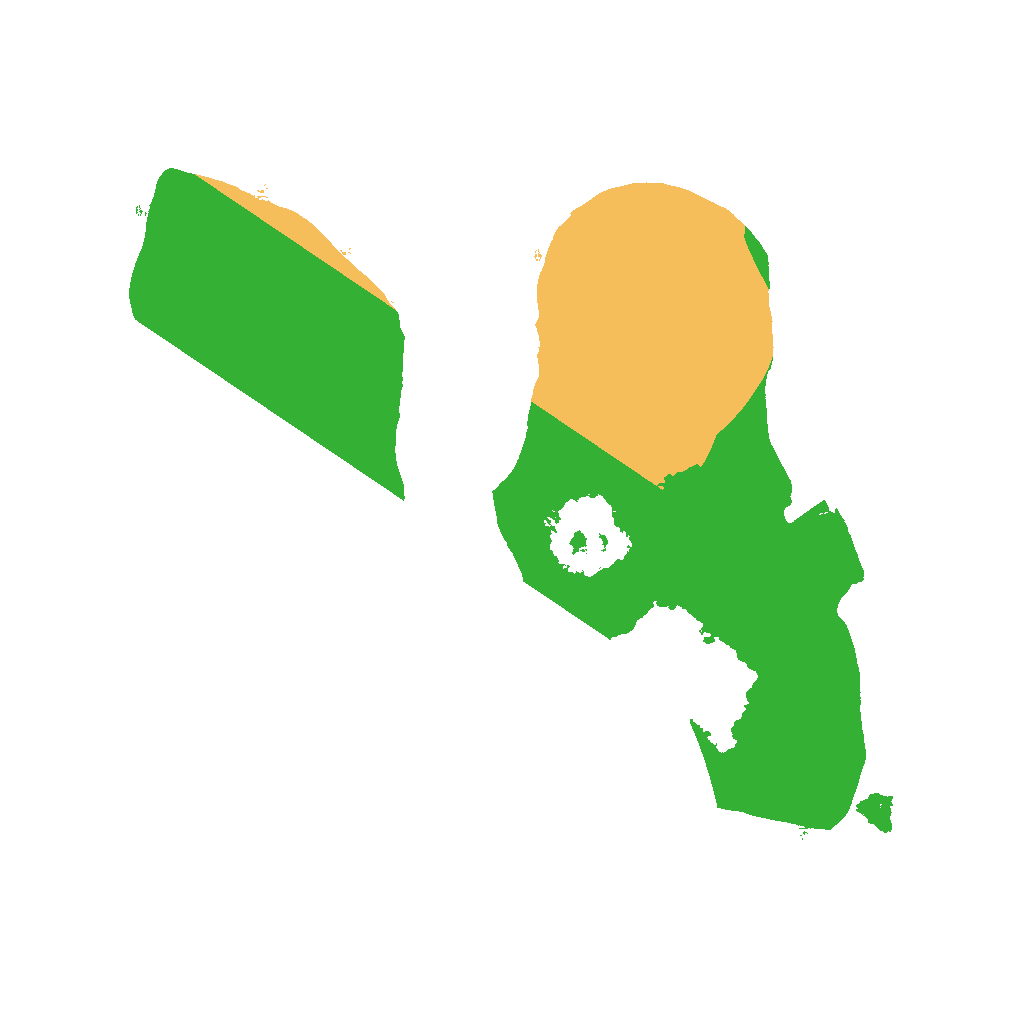 Biome Rust Map: Procedural Map, Size: 1349, Seed: 72331