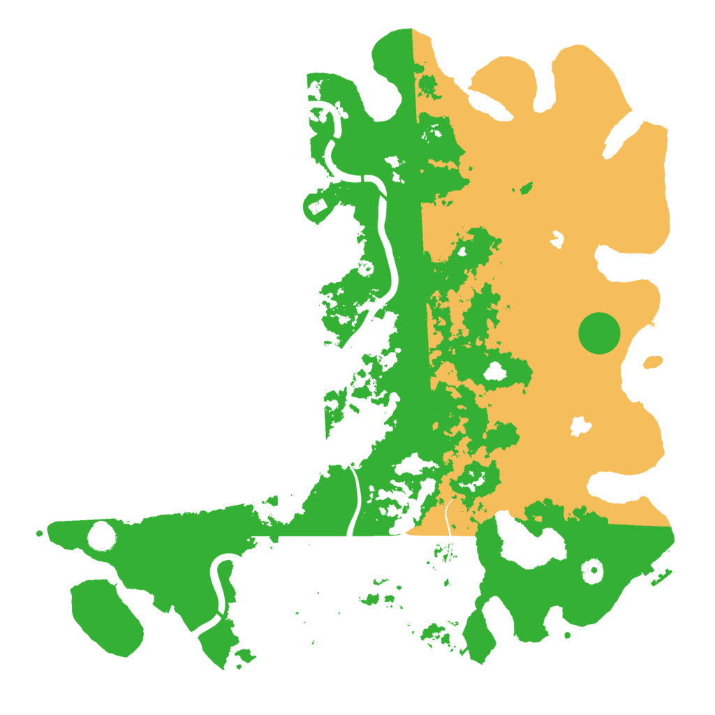 Biome Rust Map: Procedural Map, Size: 4500, Seed: 1934846571