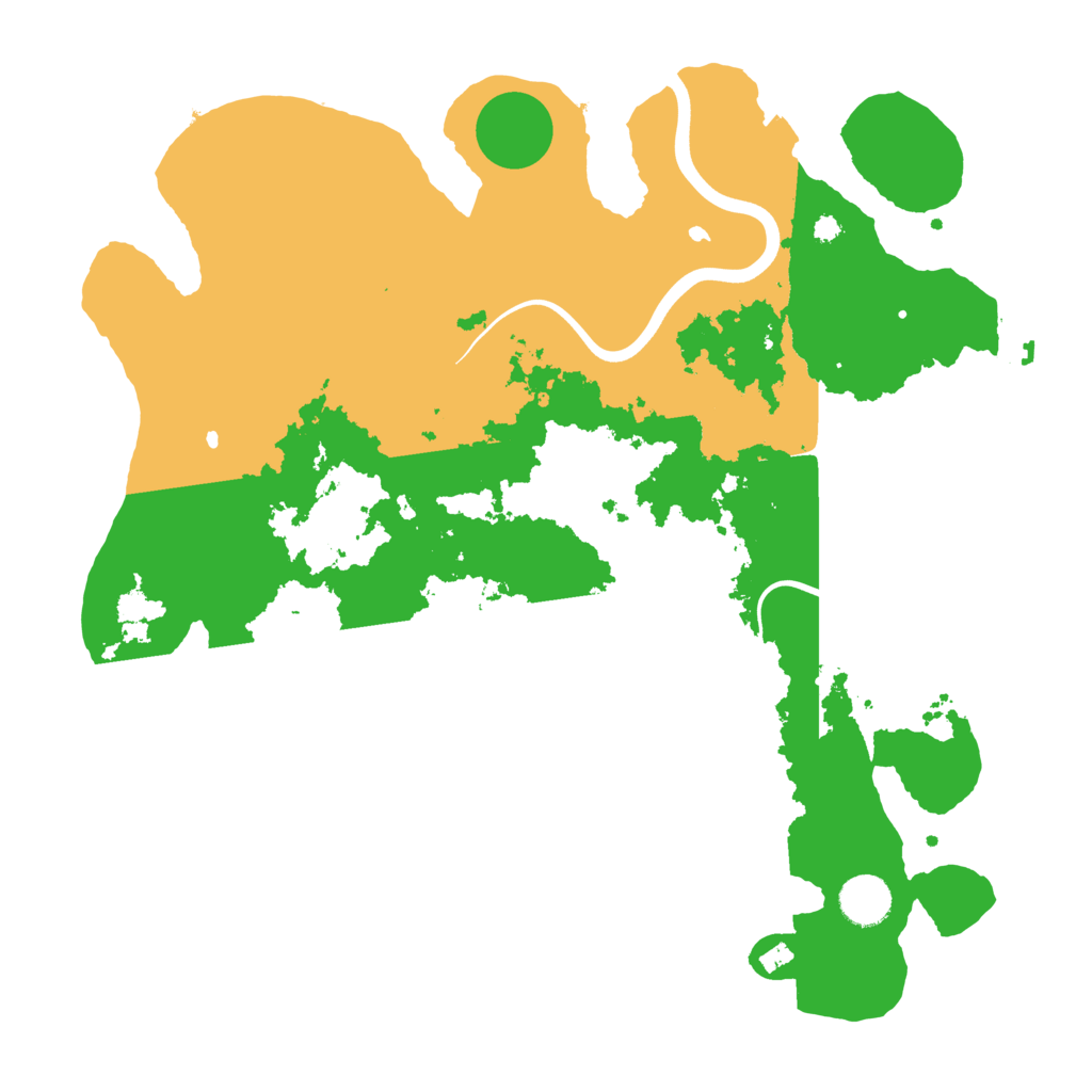 Biome Rust Map: Procedural Map, Size: 3750, Seed: 1535979183