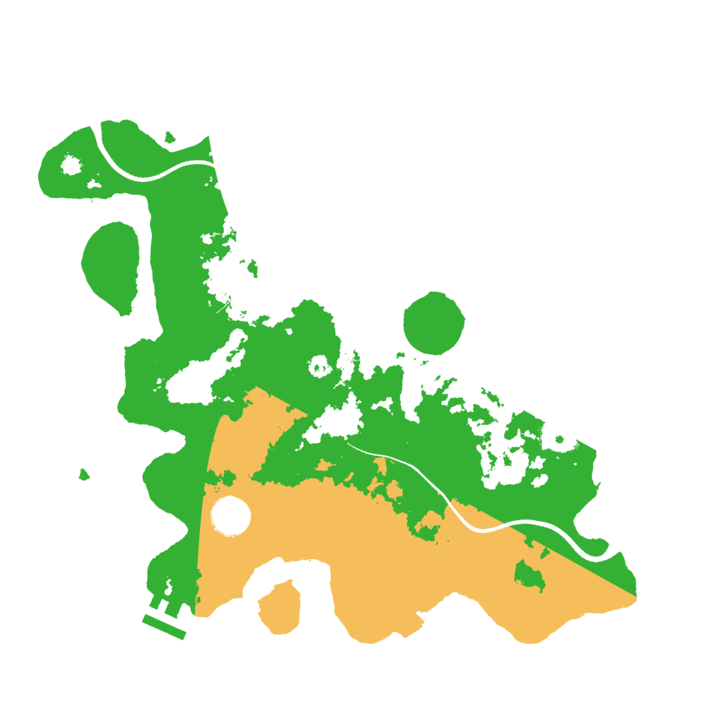 Biome Rust Map: Procedural Map, Size: 3250, Seed: 503577177