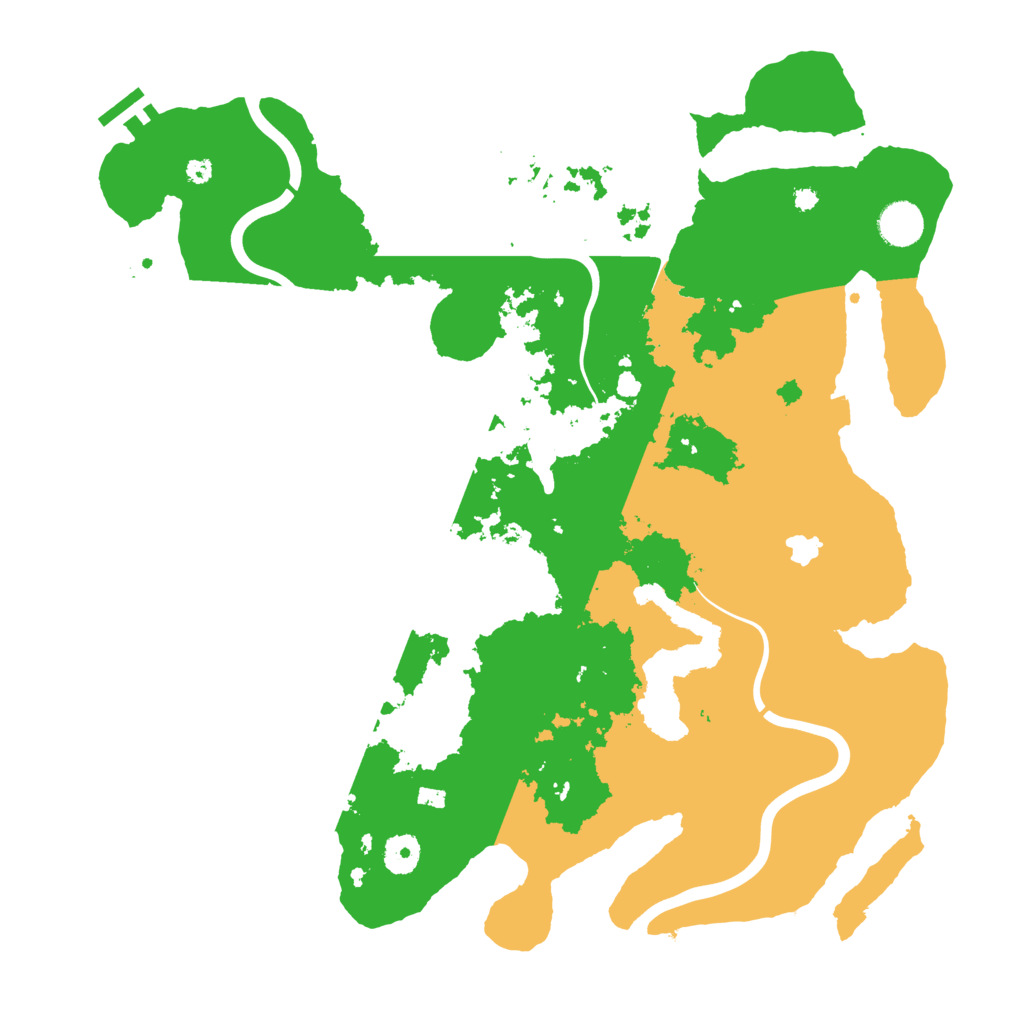 Biome Rust Map: Procedural Map, Size: 4000, Seed: 947739392