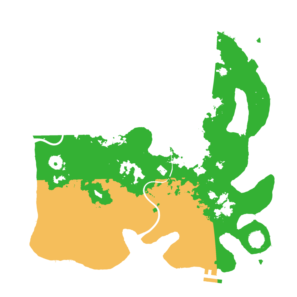 Biome Rust Map: Procedural Map, Size: 3250, Seed: 713324560