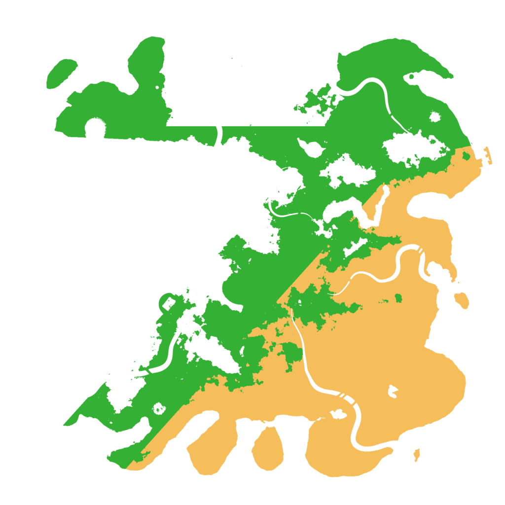 Biome Rust Map: Procedural Map, Size: 4250, Seed: 151685729