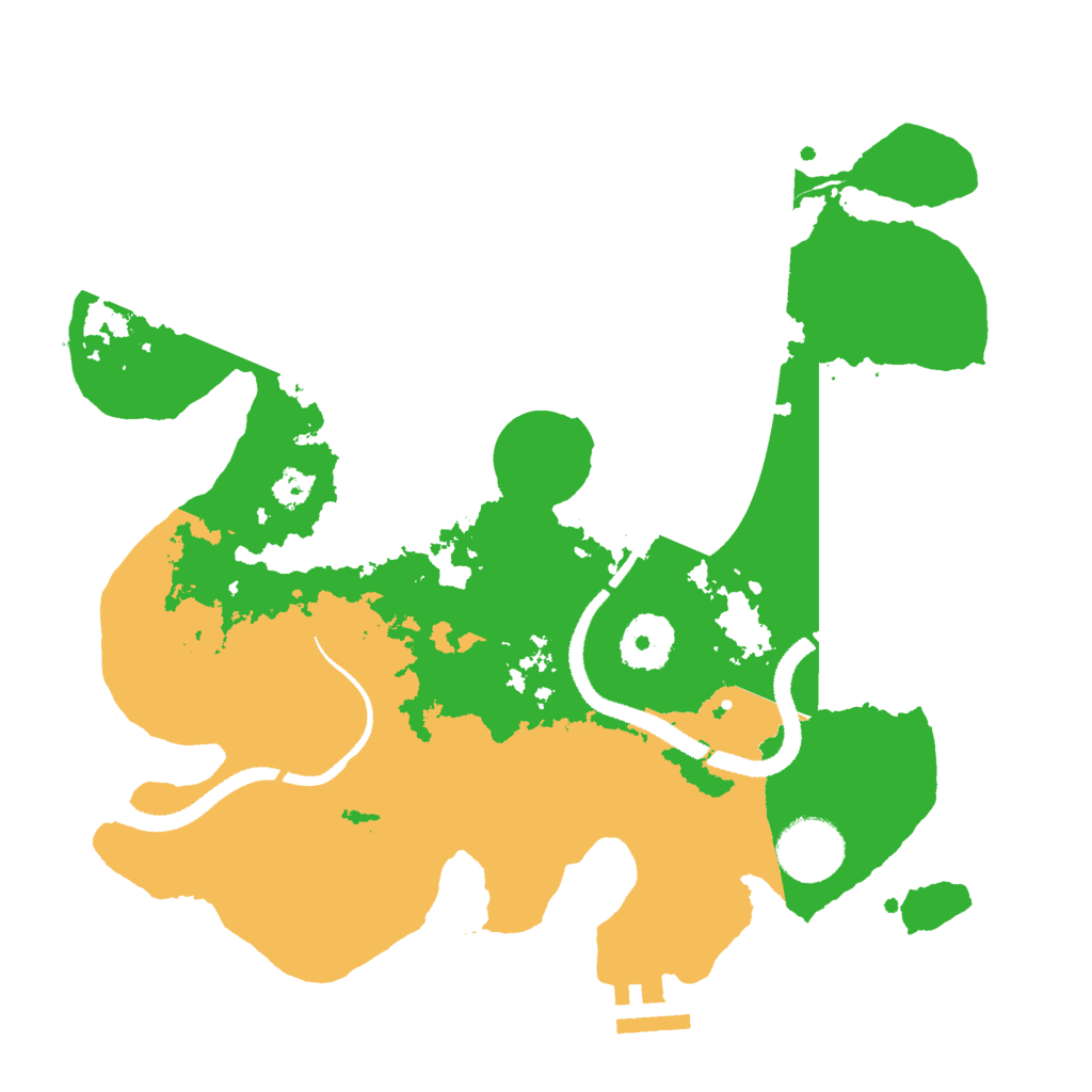 Biome Rust Map: Procedural Map, Size: 3000, Seed: 456755