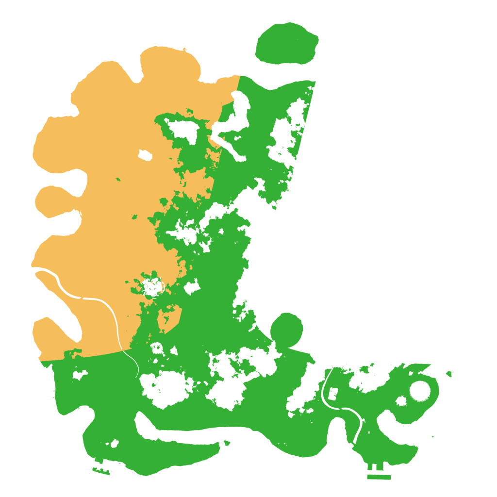 Biome Rust Map: Procedural Map, Size: 4250, Seed: 1057027933