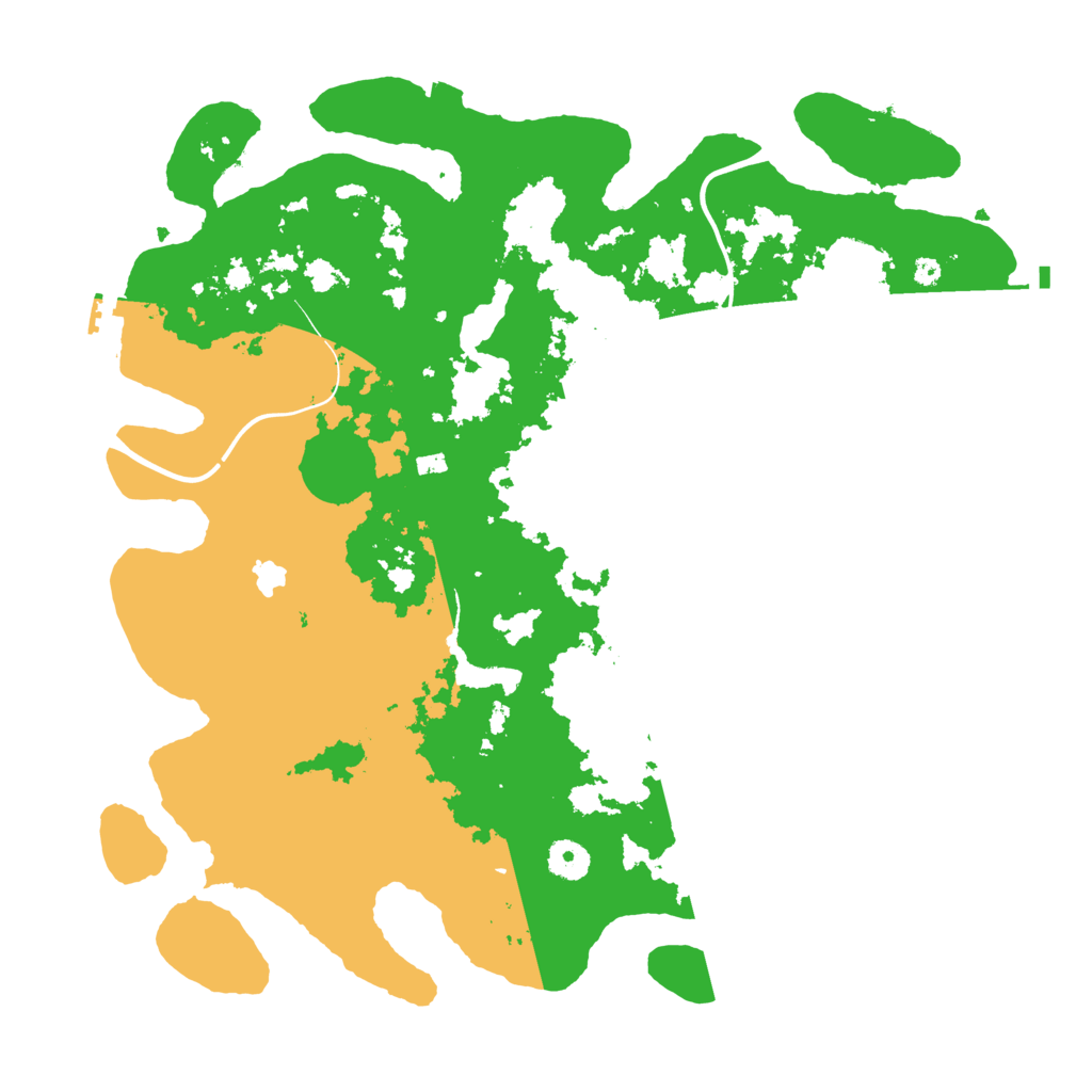 Biome Rust Map: Procedural Map, Size: 4000, Seed: 608109667