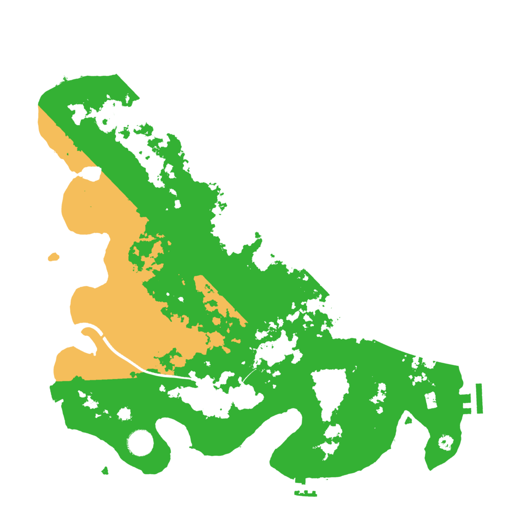 Biome Rust Map: Procedural Map, Size: 3500, Seed: 750263223