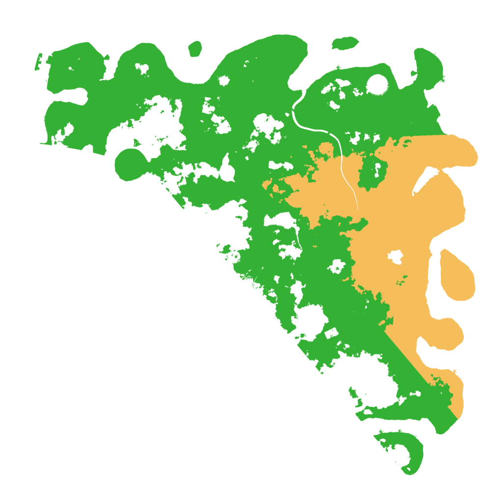 Biome Rust Map: Procedural Map, Size: 4250, Seed: 1700