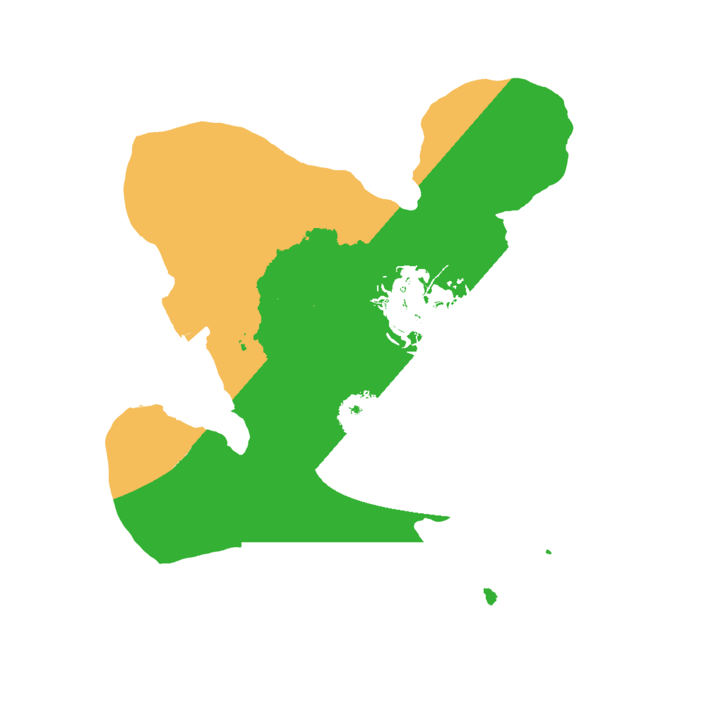 Biome Rust Map: Procedural Map, Size: 1700, Seed: 972410250