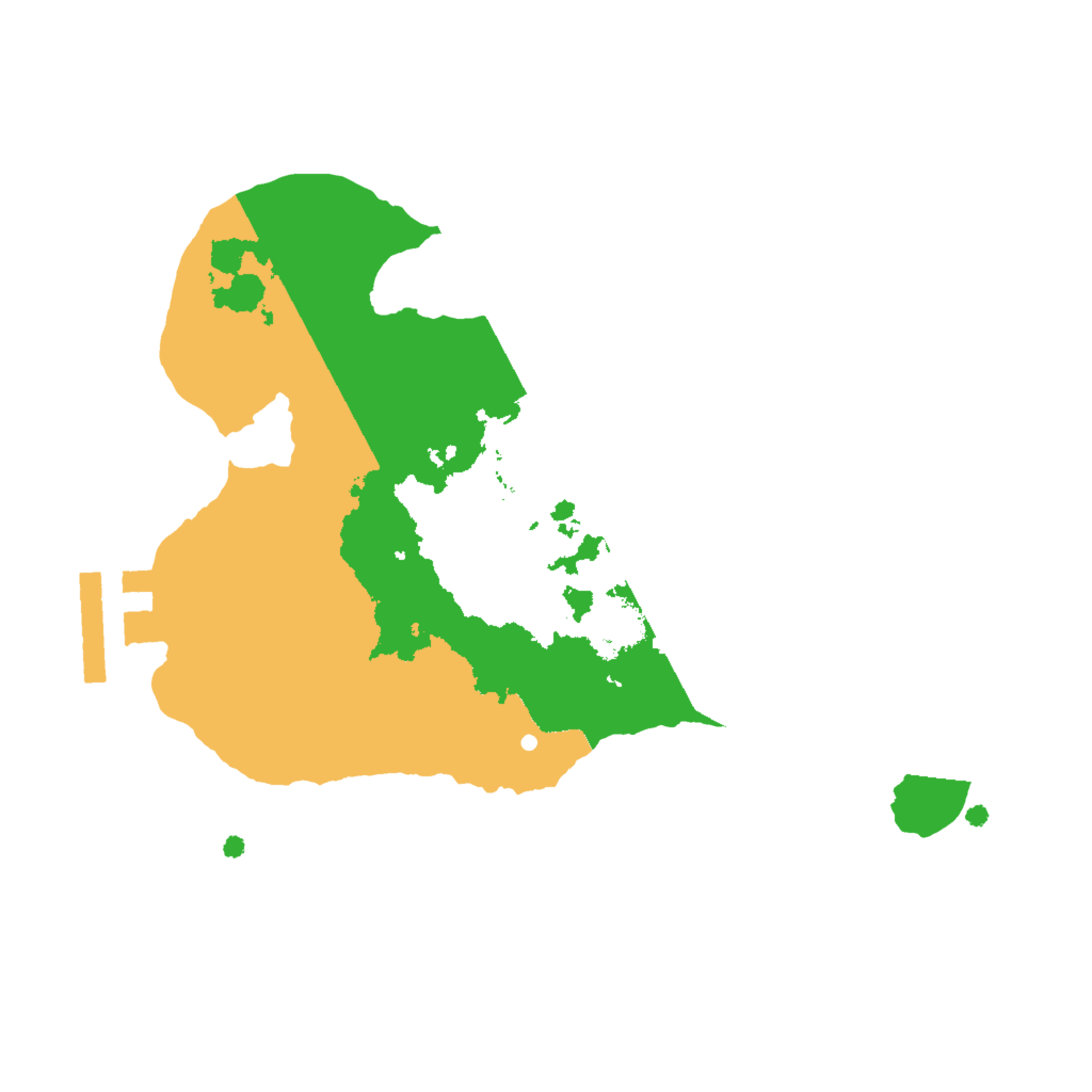 Biome Rust Map: Procedural Map, Size: 2000, Seed: 793321386
