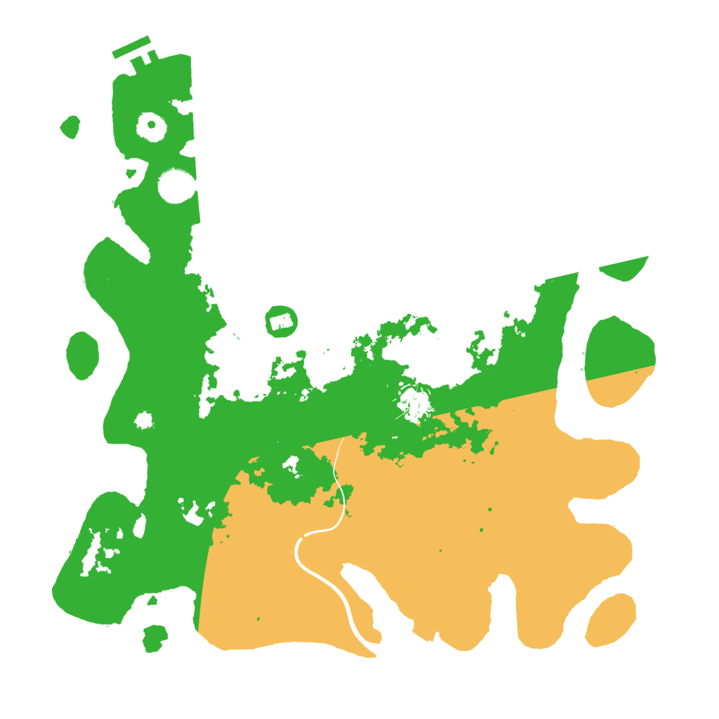 Biome Rust Map: Procedural Map, Size: 3640, Seed: 5675487