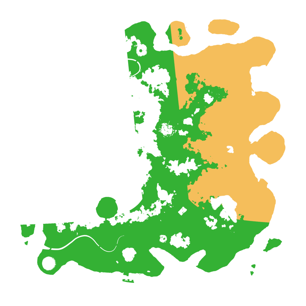 Biome Rust Map: Procedural Map, Size: 4000, Seed: 2137915