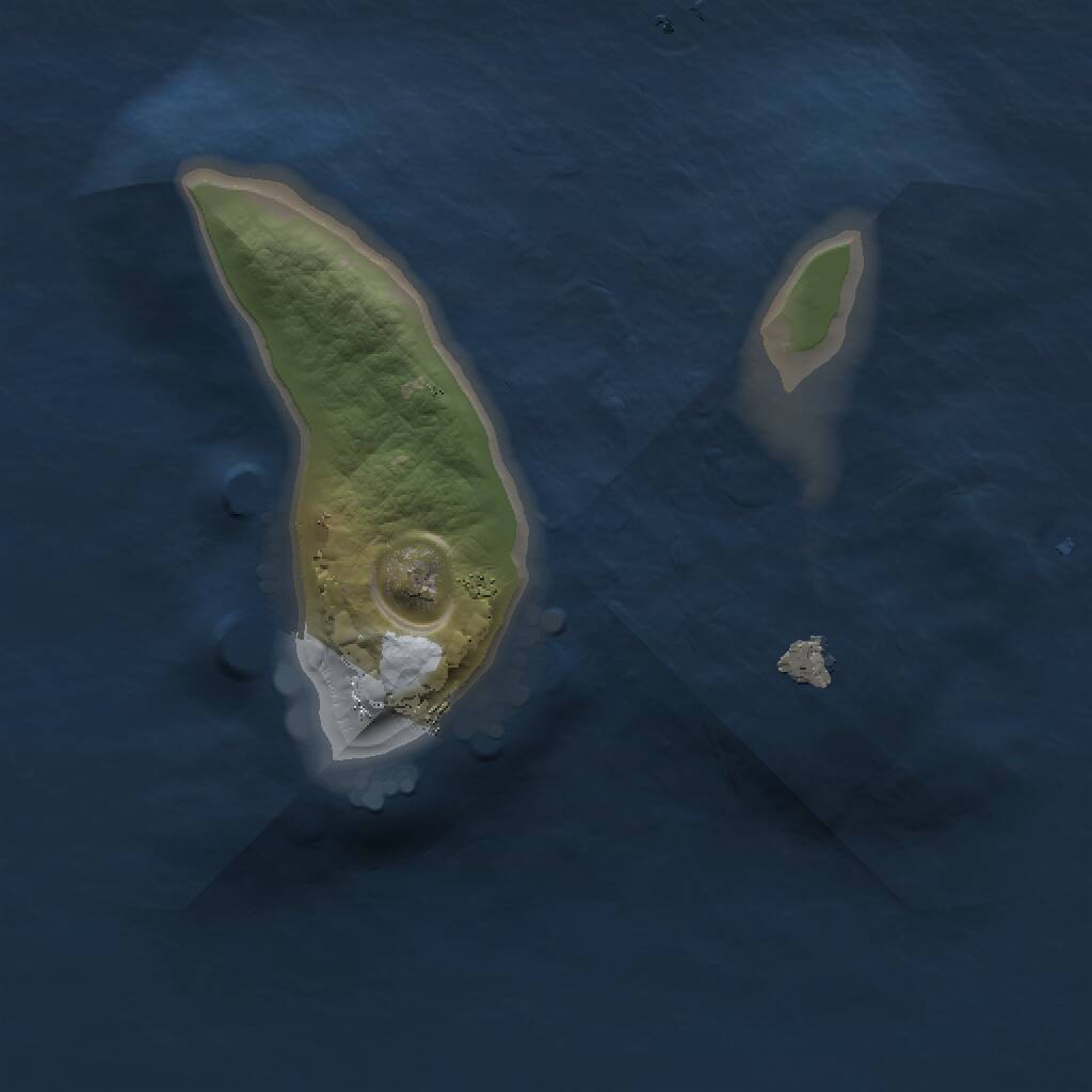 Rust Map: Procedural Map, Size: 1099, Seed: 72331, 1 Monuments