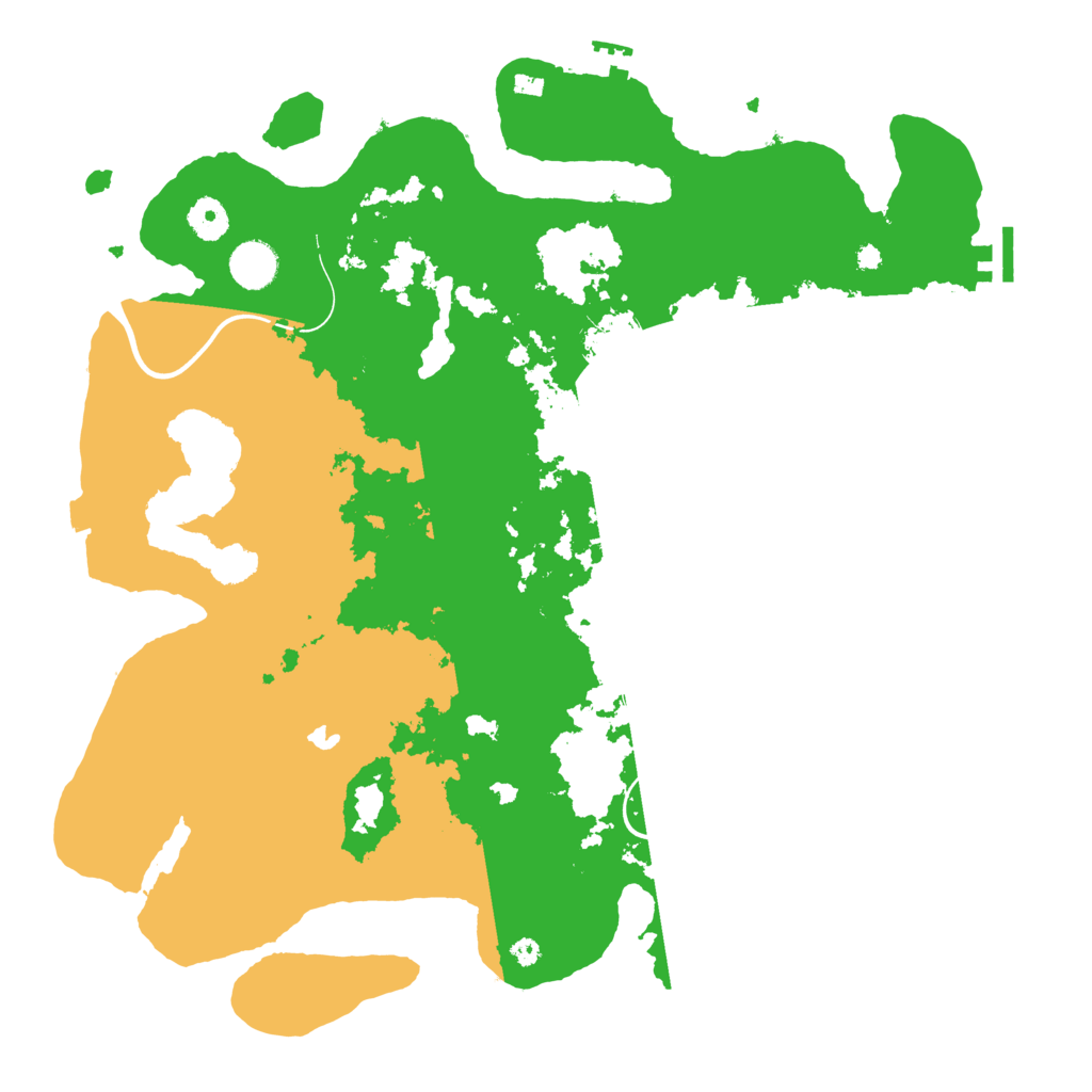 Biome Rust Map: Procedural Map, Size: 4000, Seed: 1916192728