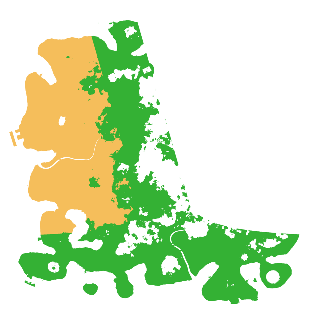 Biome Rust Map: Procedural Map, Size: 4250, Seed: 33759241