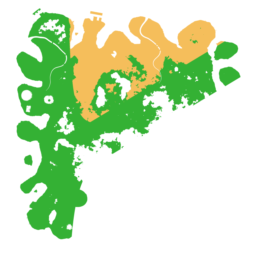 Biome Rust Map: Procedural Map, Size: 4250, Seed: 13121967