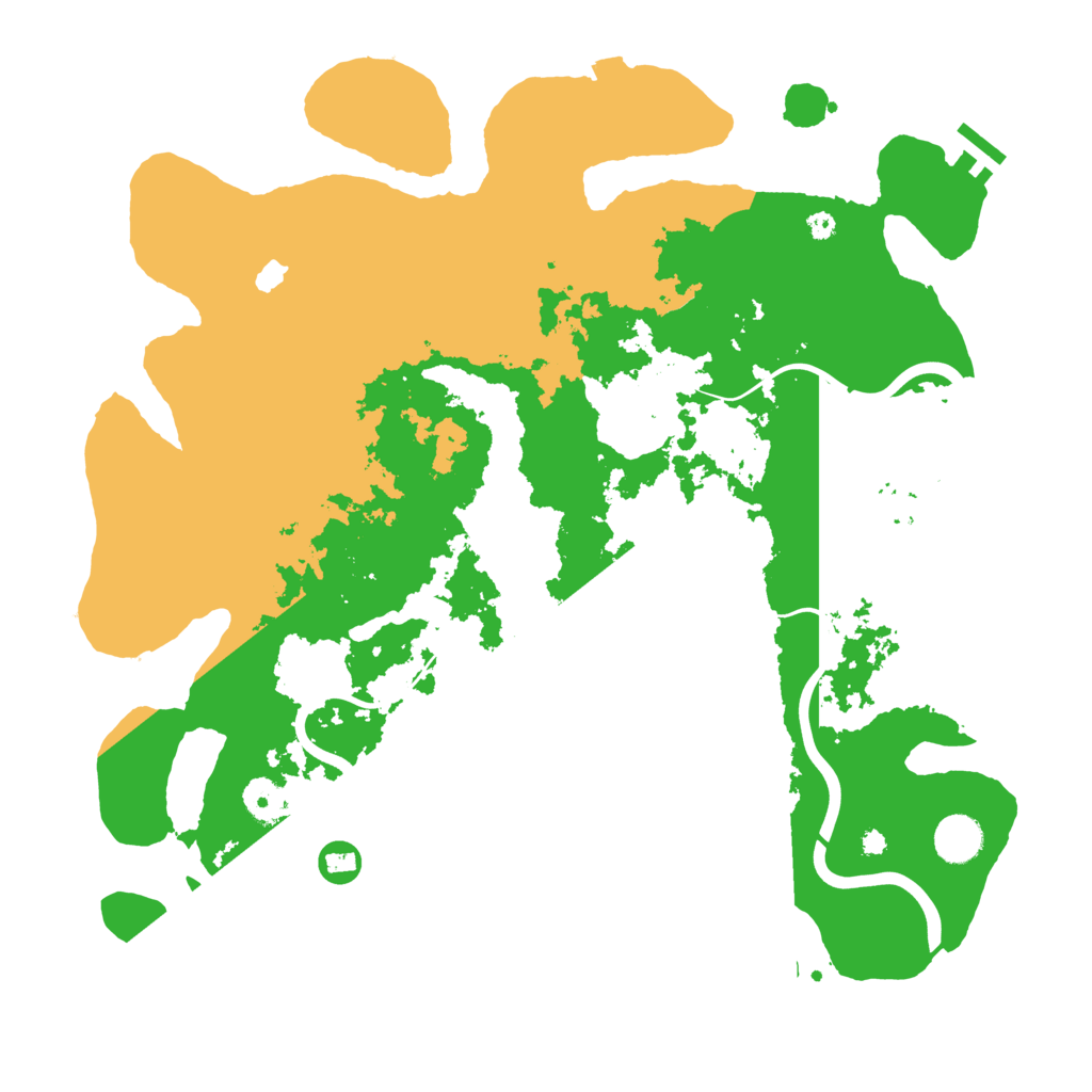 Biome Rust Map: Procedural Map, Size: 4000, Seed: 846699878