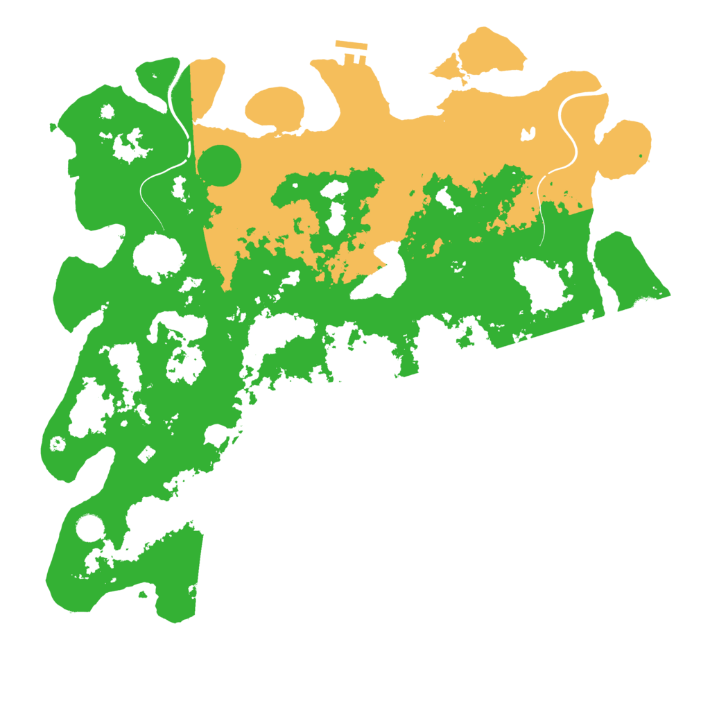Biome Rust Map: Procedural Map, Size: 4500, Seed: 1112024