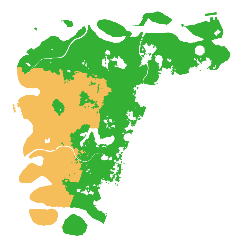 Biome Rust Map: Procedural Map, Size: 4411, Seed: 12938
