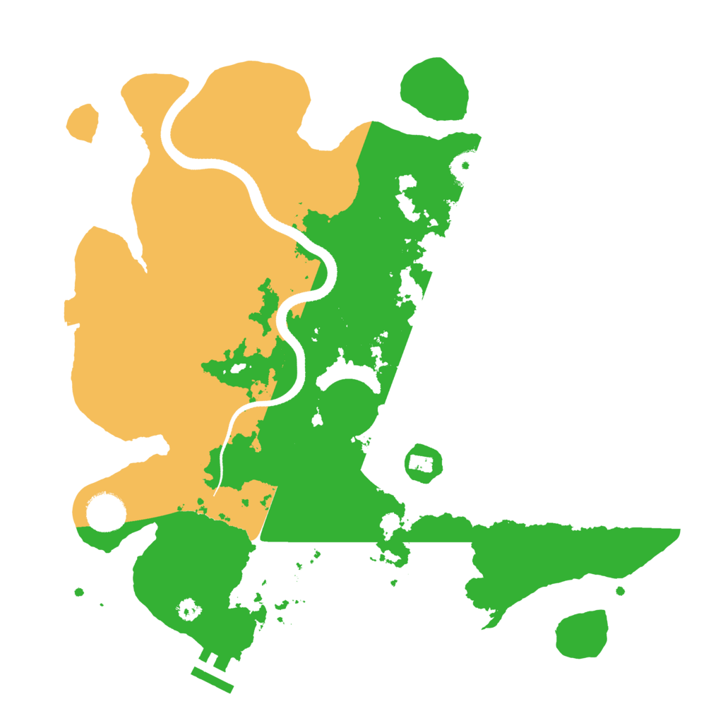Biome Rust Map: Procedural Map, Size: 3300, Seed: 705920894