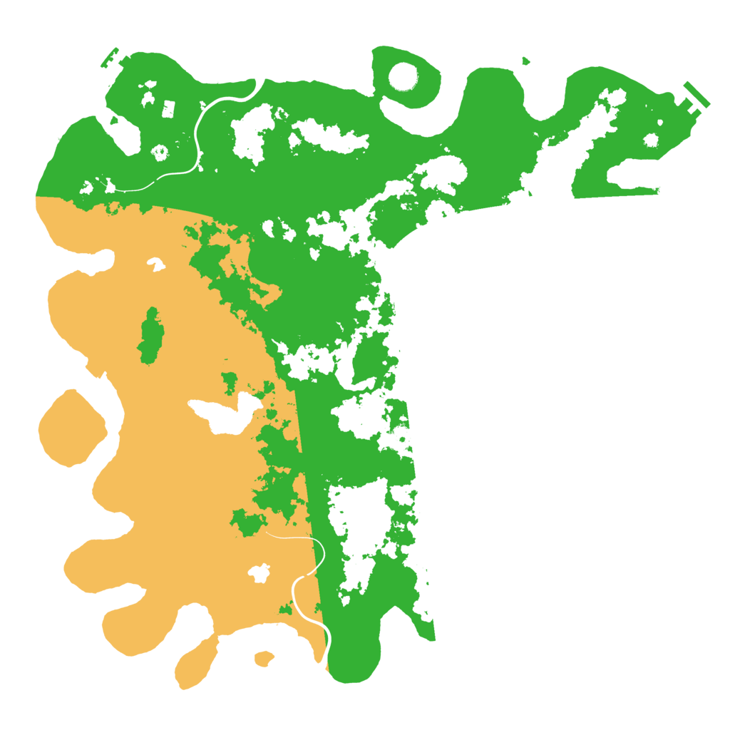 Biome Rust Map: Procedural Map, Size: 4500, Seed: 699329982