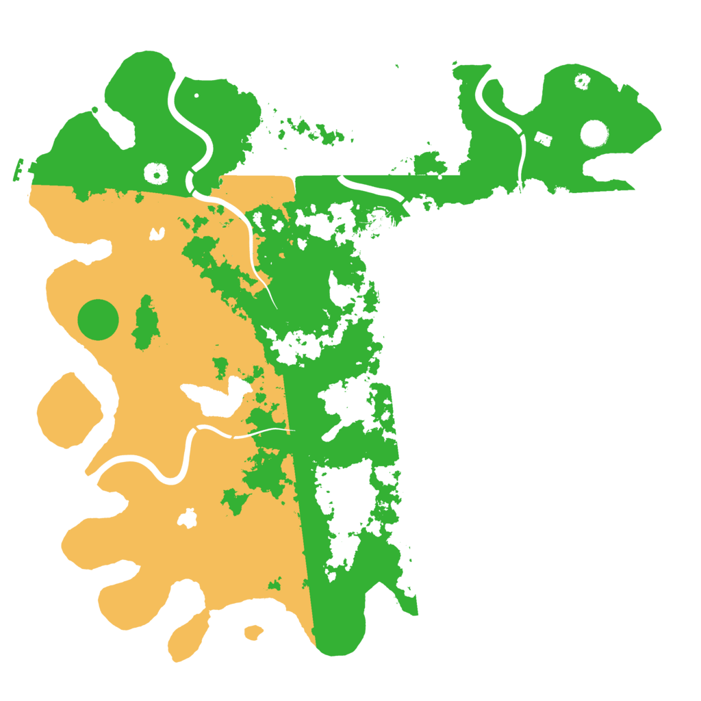Biome Rust Map: Procedural Map, Size: 4500, Seed: 699329982
