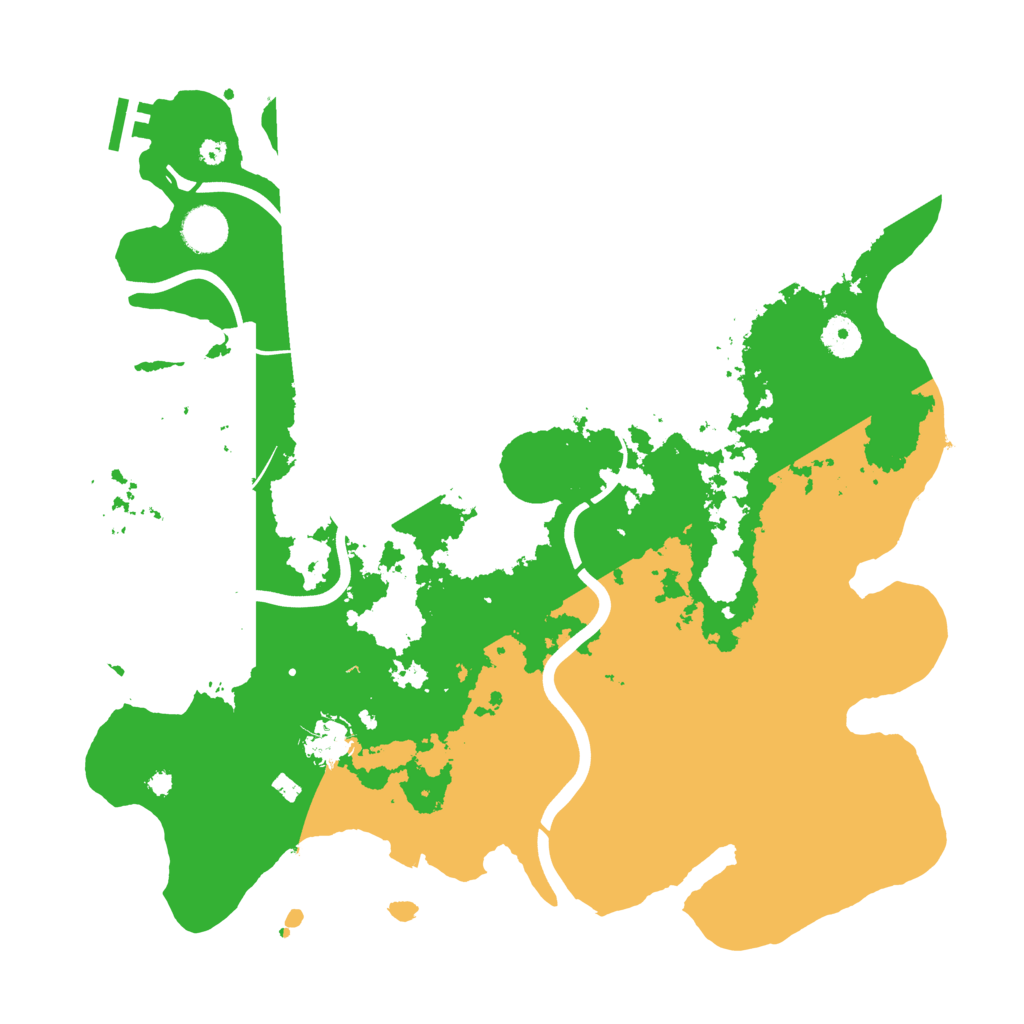 Biome Rust Map: Procedural Map, Size: 3900, Seed: 1087604714