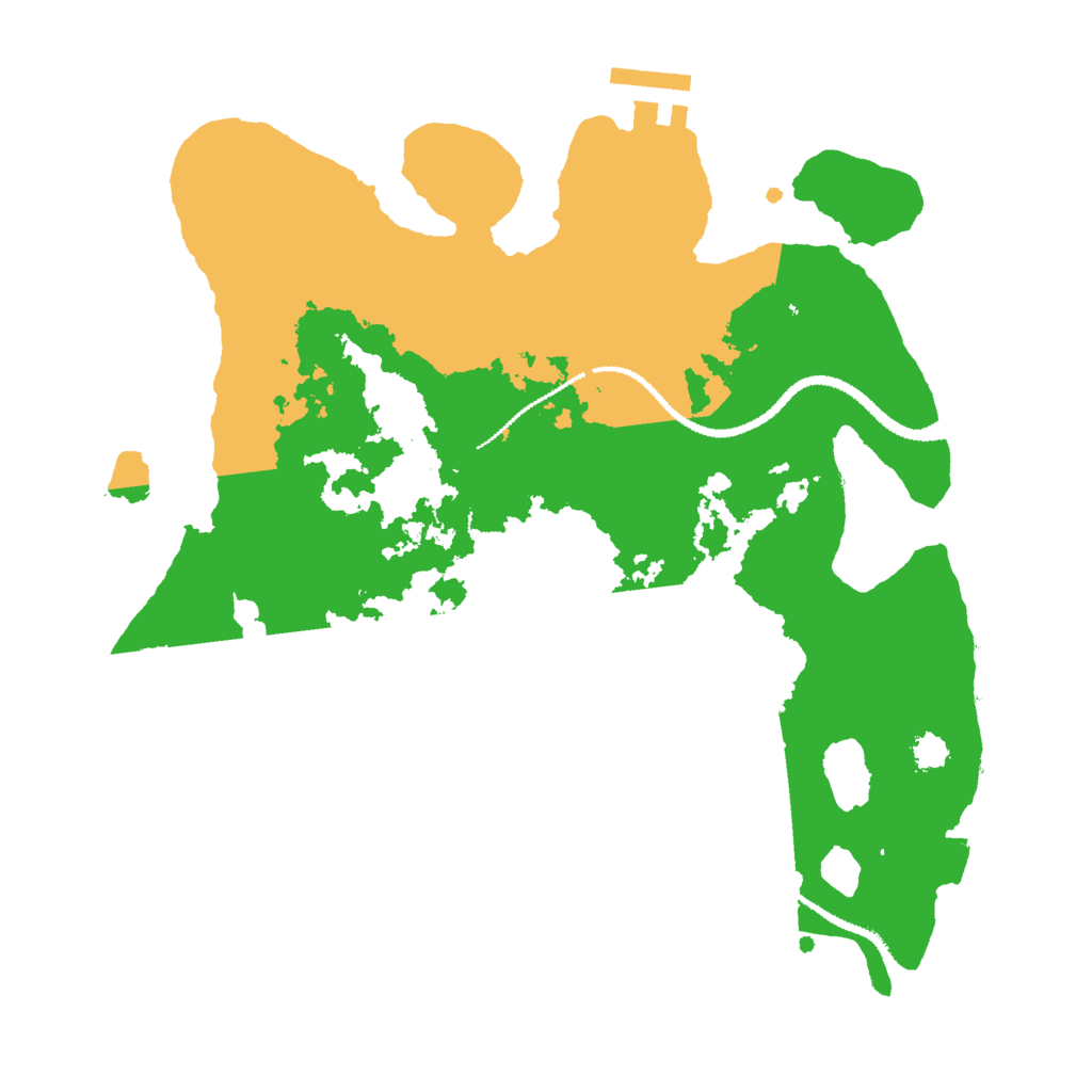 Biome Rust Map: Procedural Map, Size: 2750, Seed: 1094627387