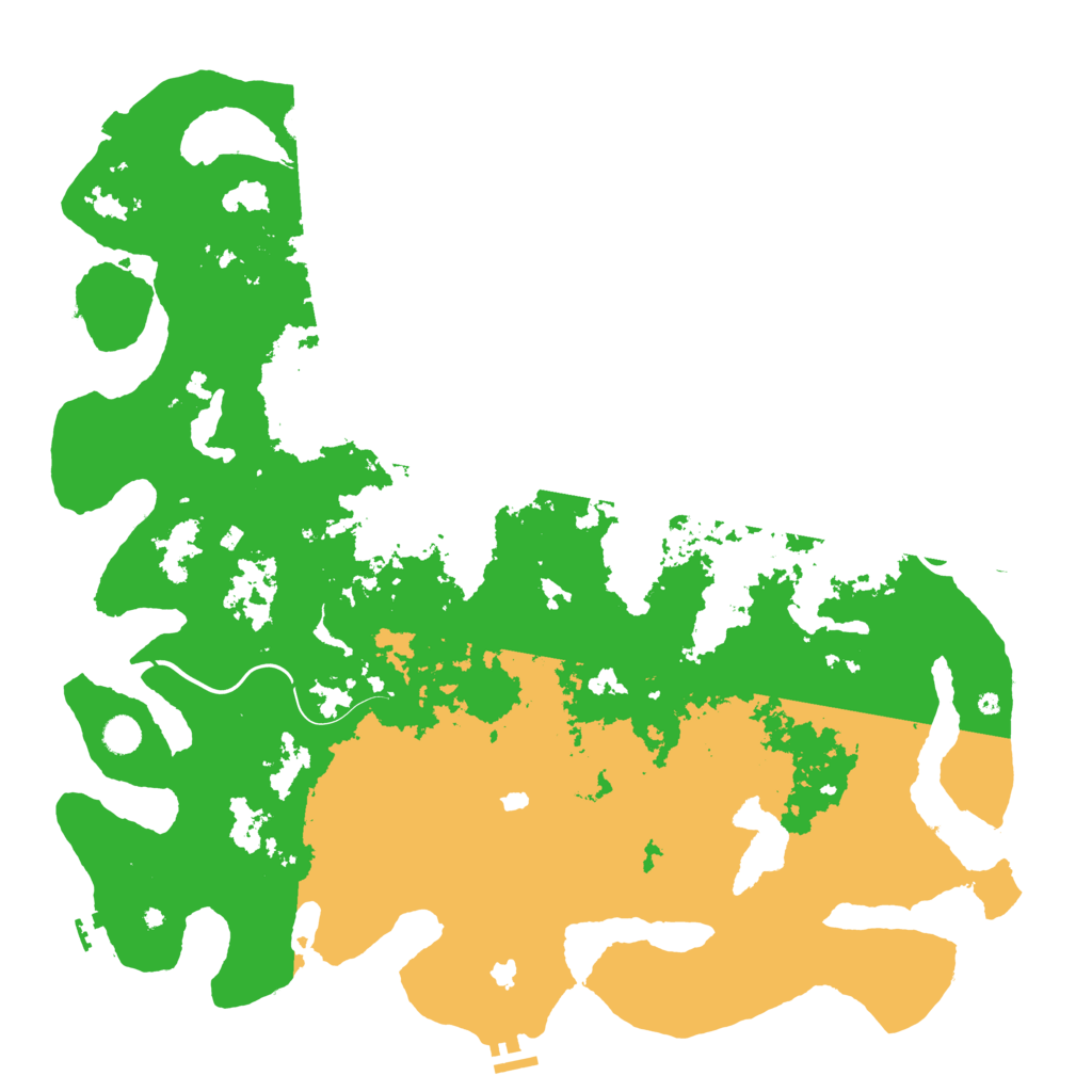 Biome Rust Map: Procedural Map, Size: 5000, Seed: 7586969