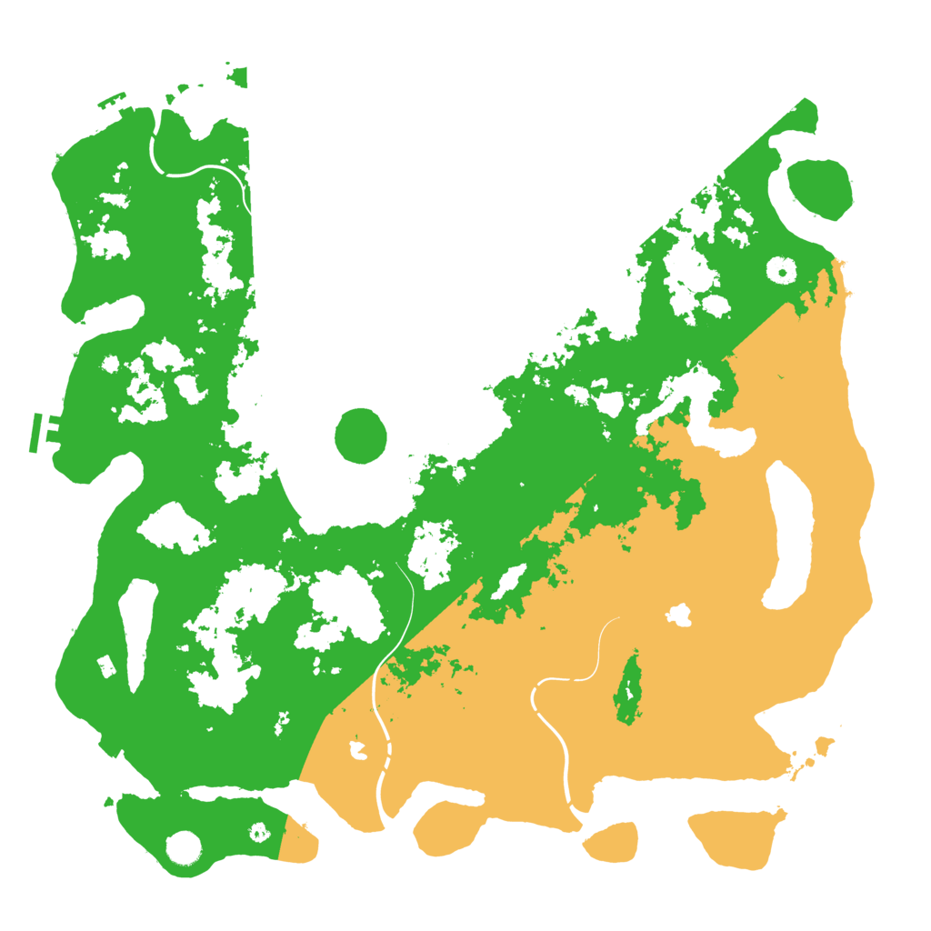Biome Rust Map: Procedural Map, Size: 4750, Seed: 289071453