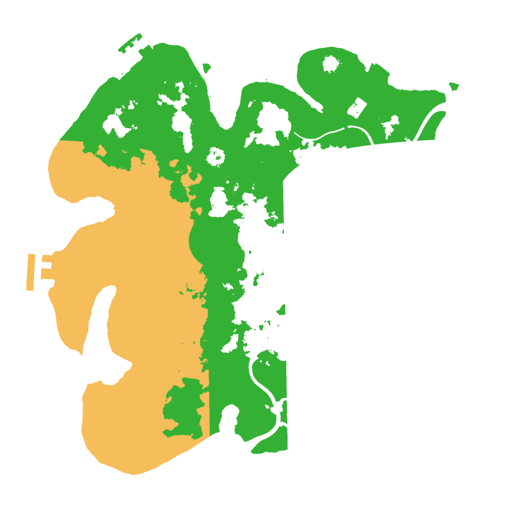 Biome Rust Map: Procedural Map, Size: 2850, Seed: 1662652894