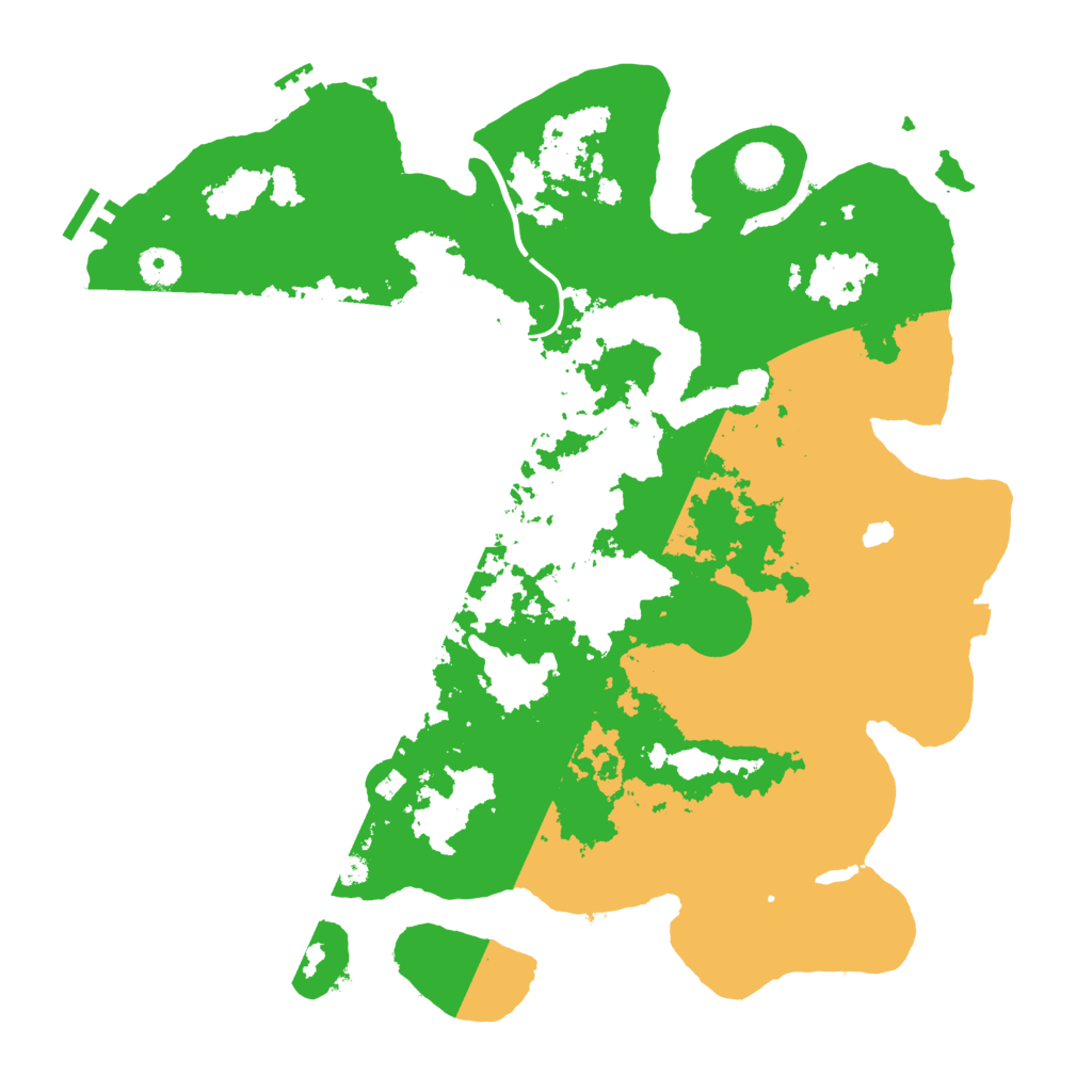 Biome Rust Map: Procedural Map, Size: 4000, Seed: 426057877