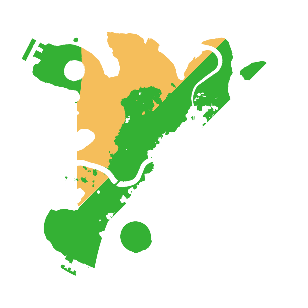 Biome Rust Map: Procedural Map, Size: 2700, Seed: 2452