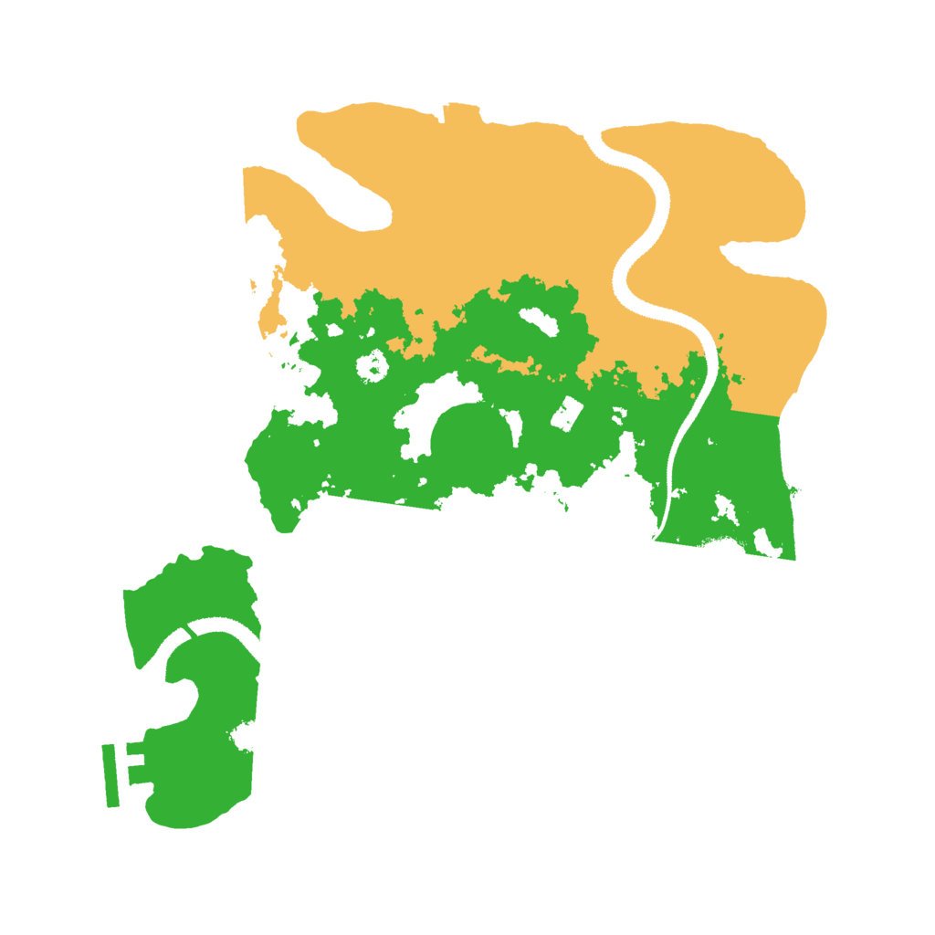 Biome Rust Map: Procedural Map, Size: 3000, Seed: 227009154