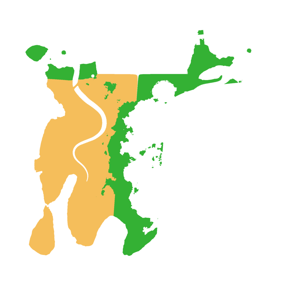 Biome Rust Map: Procedural Map, Size: 2700, Seed: 54740272