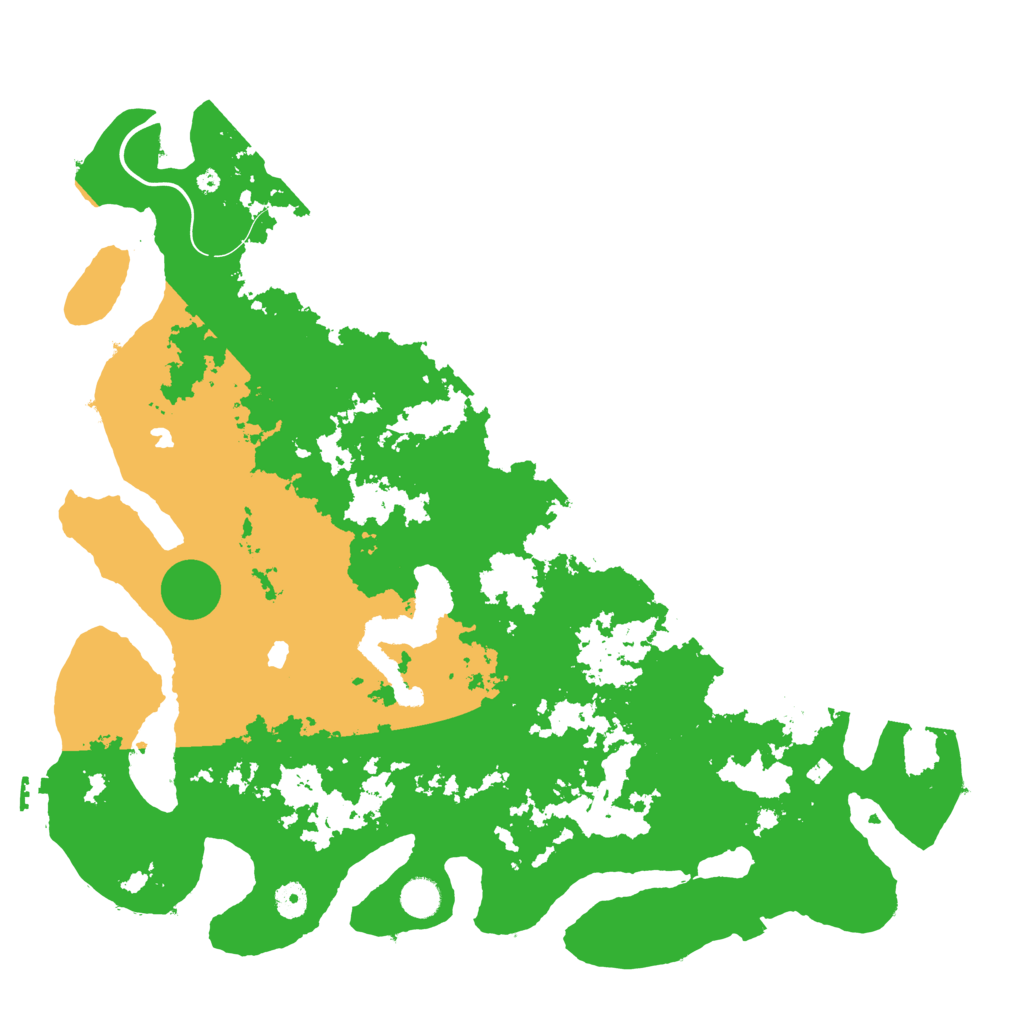 Biome Rust Map: Procedural Map, Size: 4500, Seed: 7456234